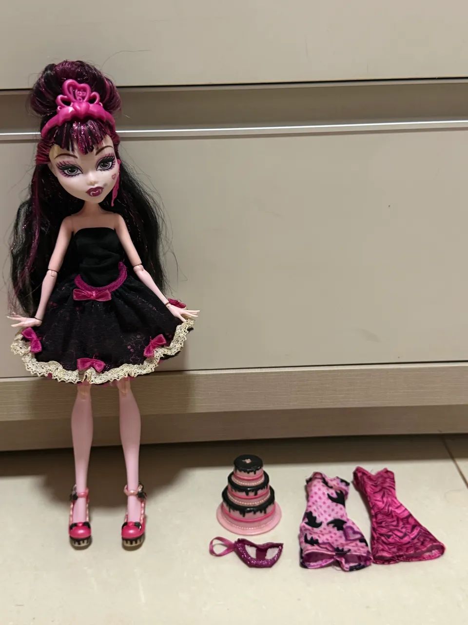 Boneca Monster High - Draculaura 1600 anos G1