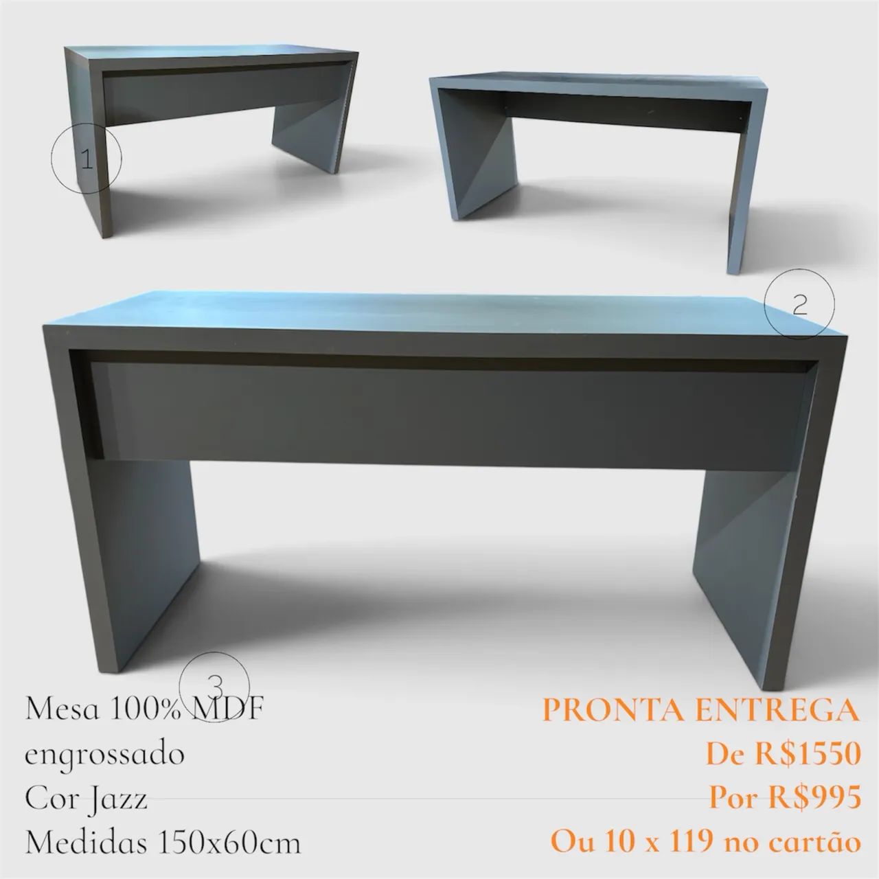 Mesa em MDF - Foto 3