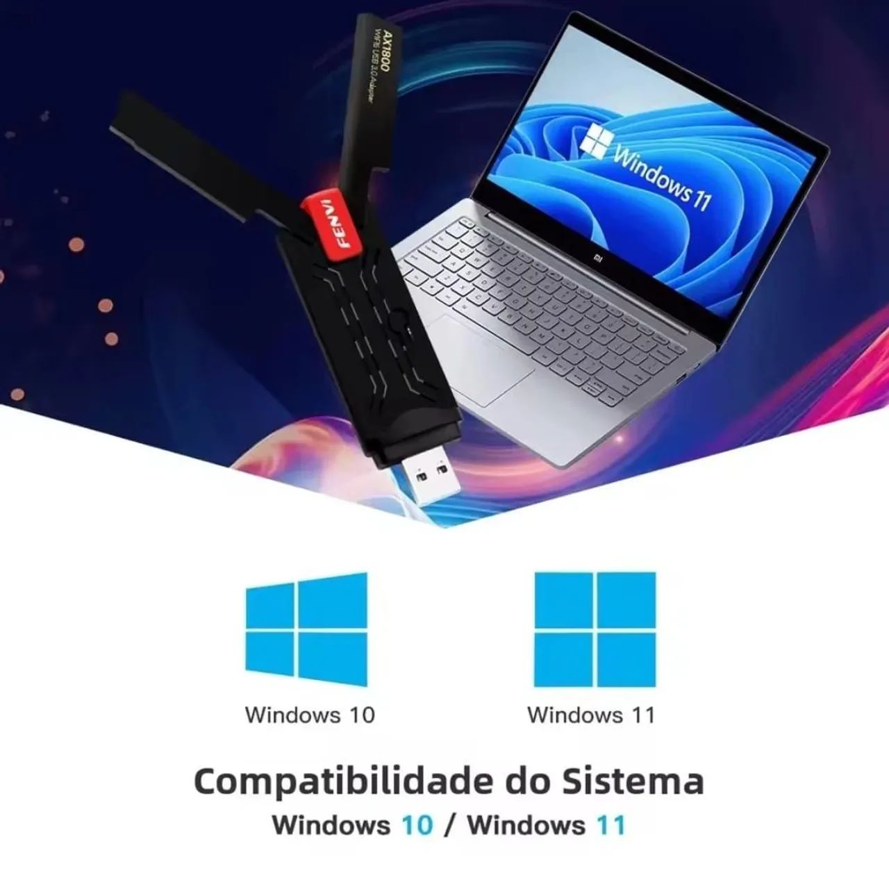 Adaptador Wi-Fi USB AX1800 - Foto 5