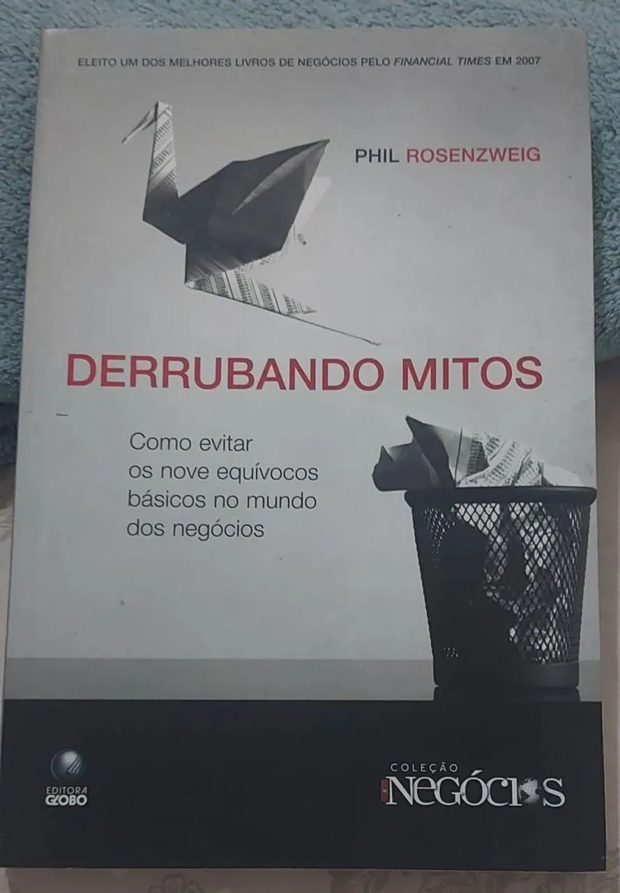 Livro "Derrubando Mito" (no mundo dos negócios)