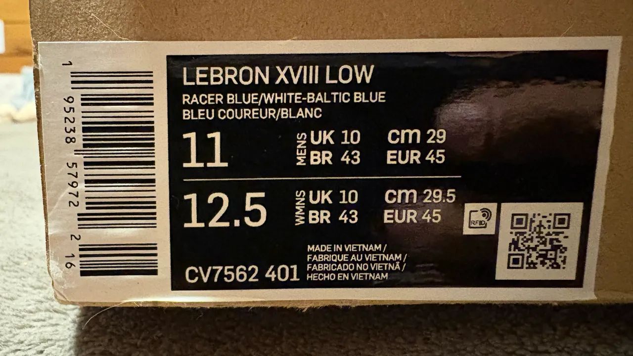 Nike Lebron 18 low Wille E vs Roadrunner 43 - Foto 2