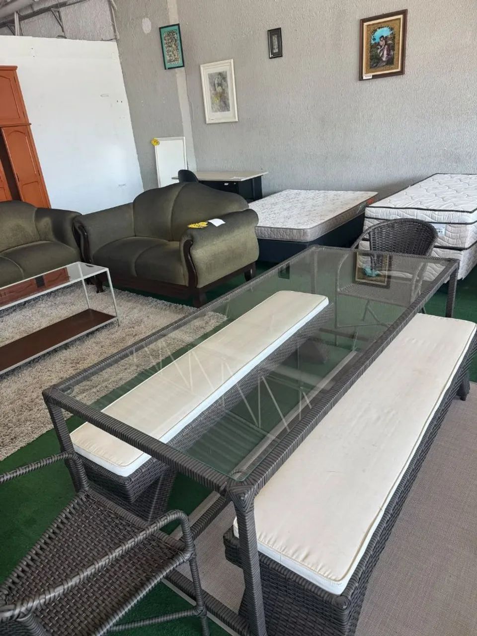 Mesa de Jantar com Bancos E Cadeiras  - Foto 3
