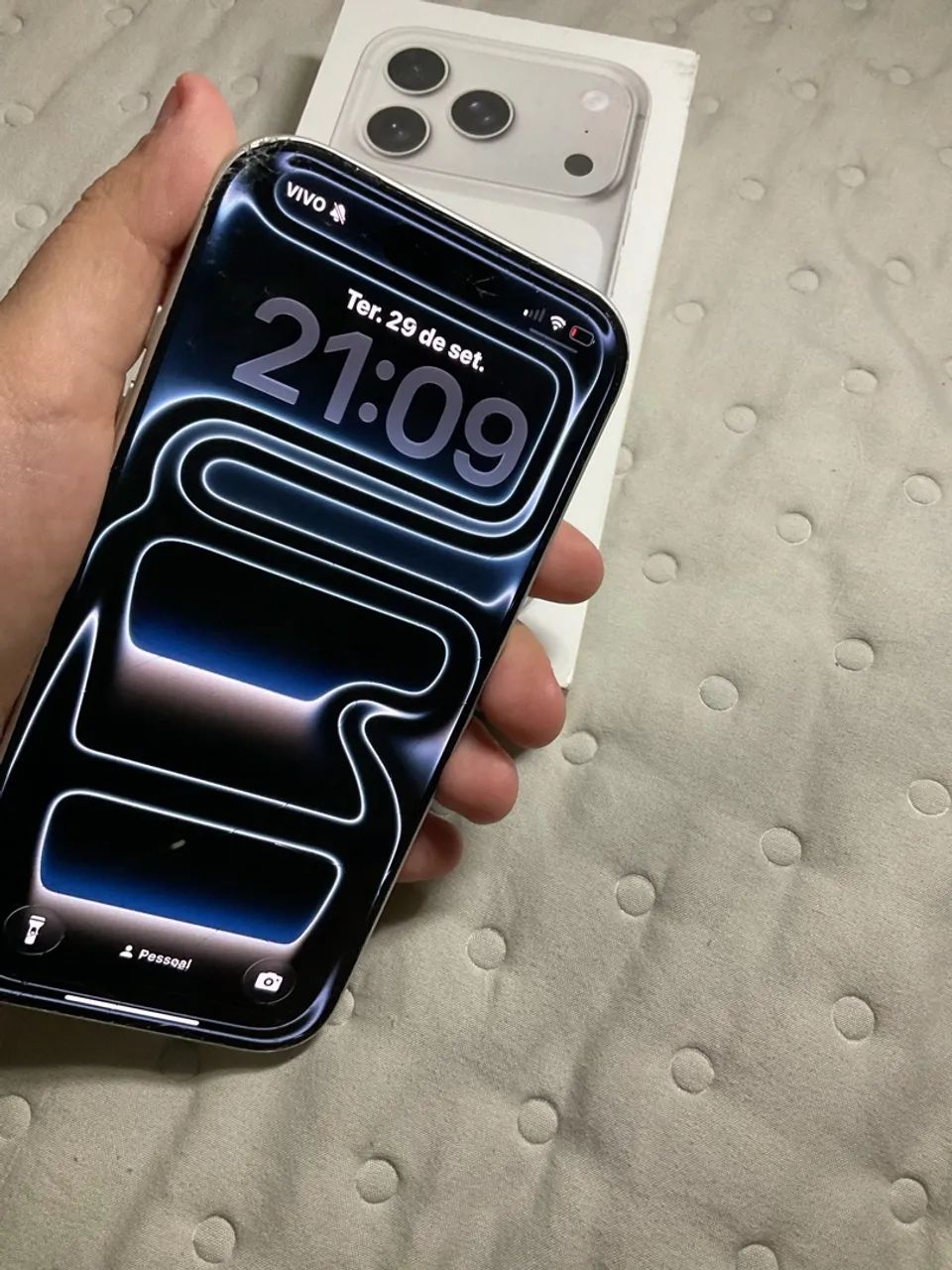 Iphone 17 pro - 256GB prata - Foto 2