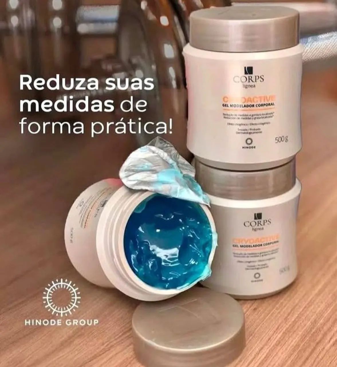 GEL CORPS HINODE REDUTOR DE GORDURA - Foto 2