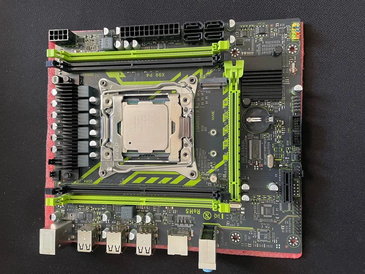 Placa-Mãe SOYO X99 com CPU Xeon E5 2630 V4 LGA2011-3 - Foto 2