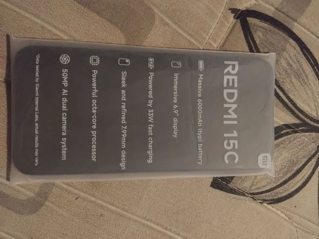 Celular redmi 15c 16ram 256 GB novo  - Foto 3