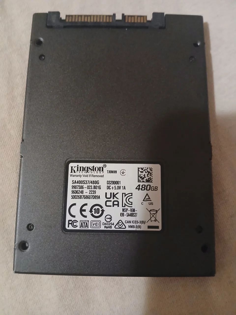 SSD Kingston A400 480GB SATA 3 2.5 - Foto 2