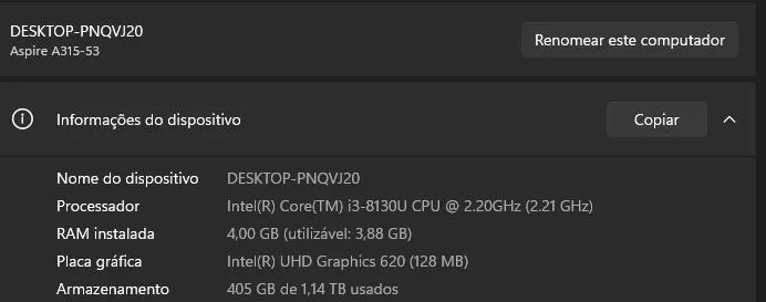 Notebook Acer i5  - Foto 3