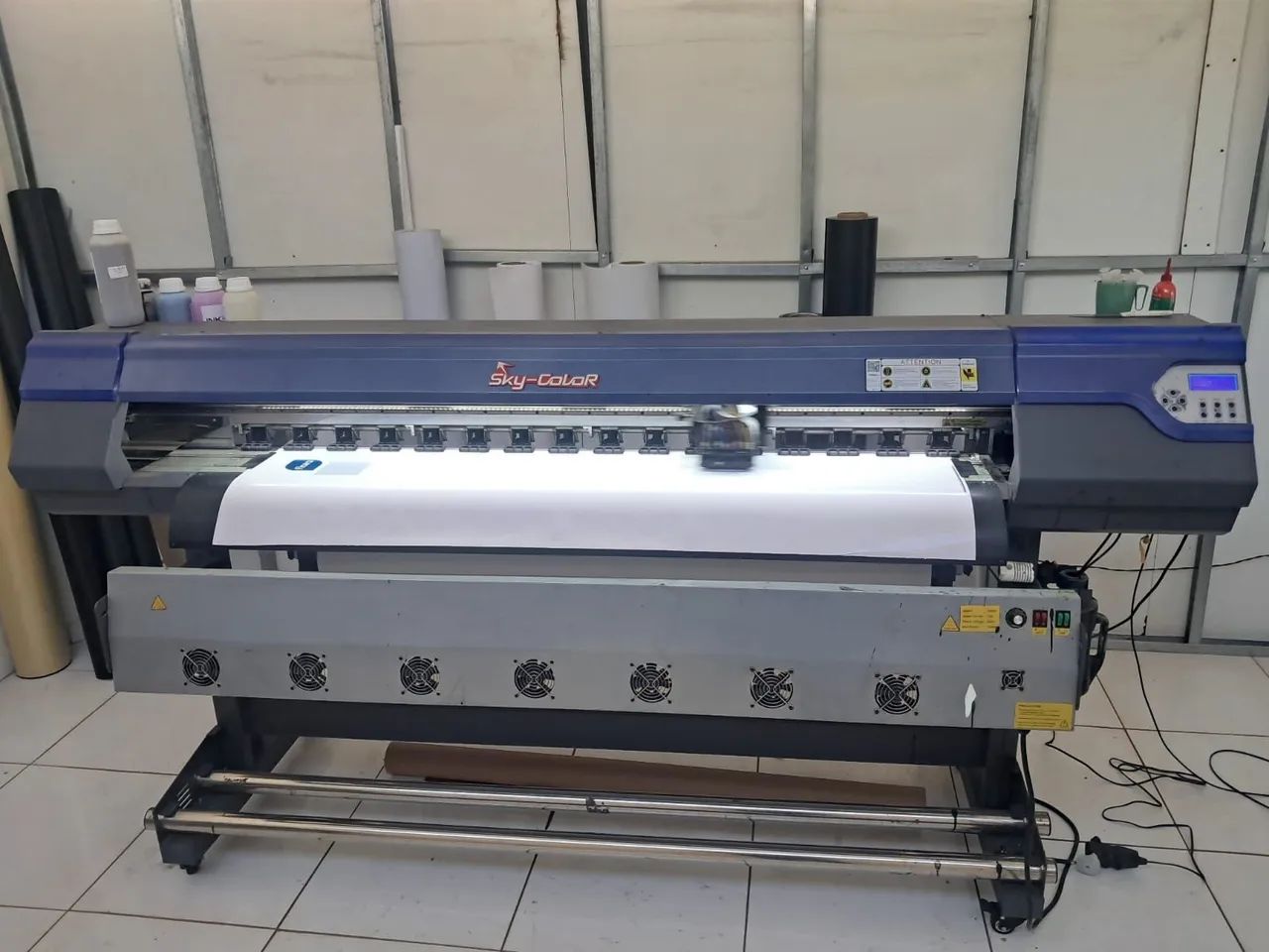 Plotter de impressão Skycolor 160cm sem cabeça modelo SC-6160-S 220V - Foto 3