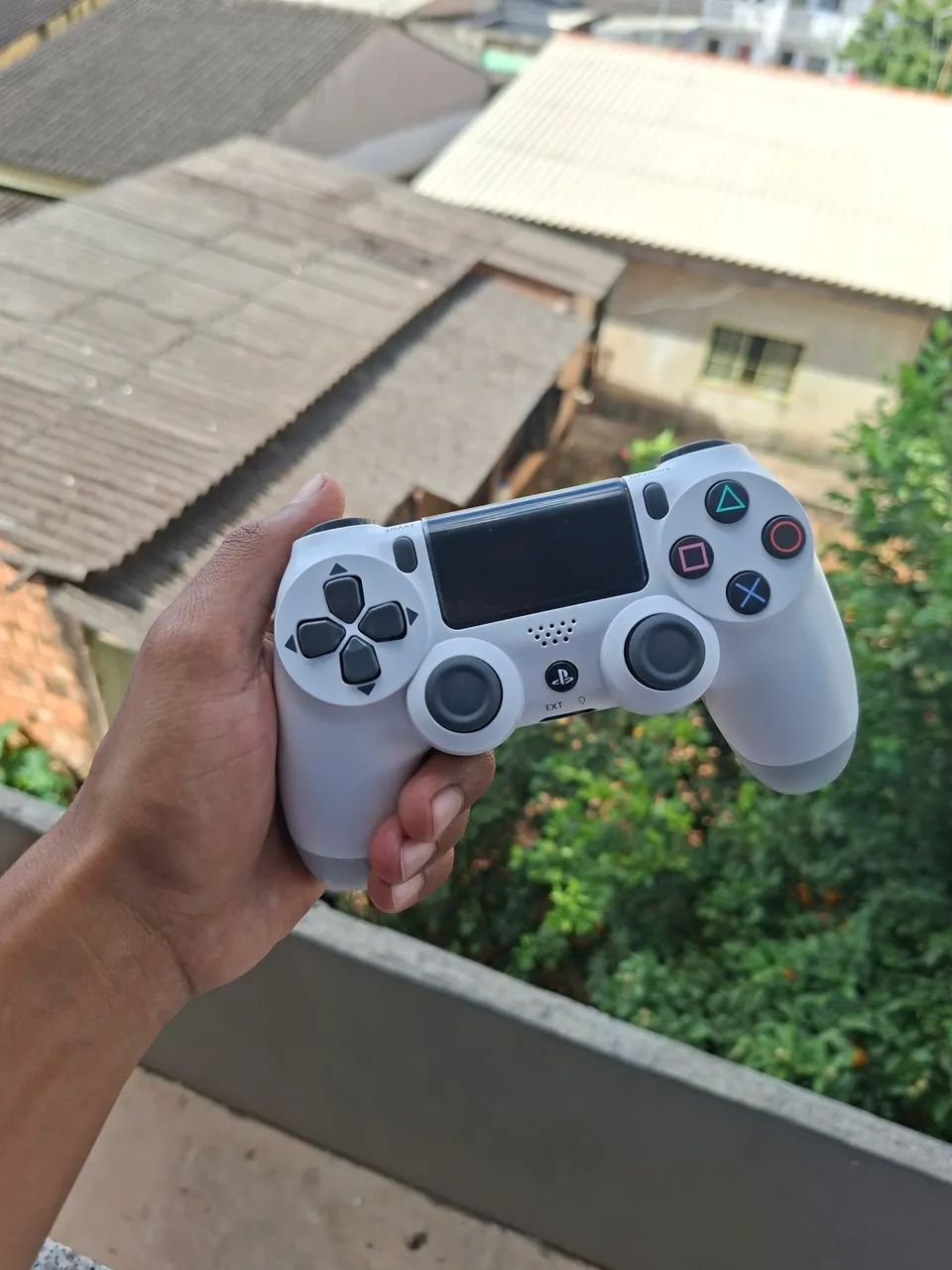 Controle de ps4 branco (Bluetooth) - Foto 2