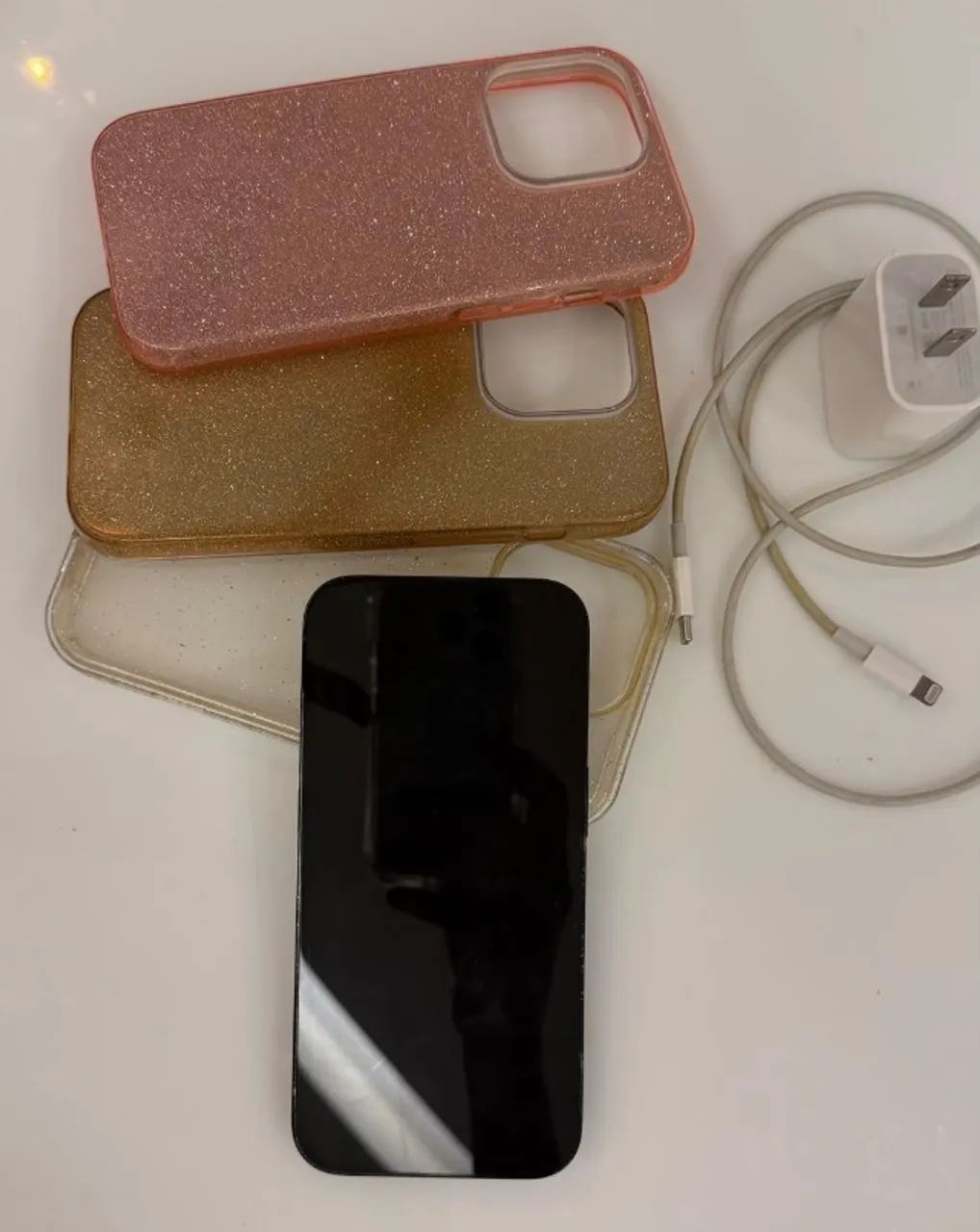 Iphone 14 Pro 256Gb com capa - Foto 2