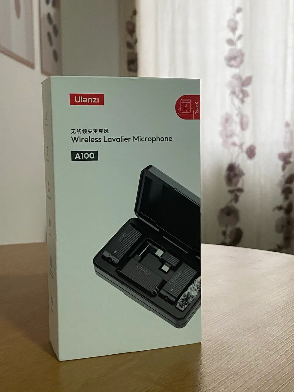 Microfone Ulanzi A100 Lapela Sem Fio - Foto 3