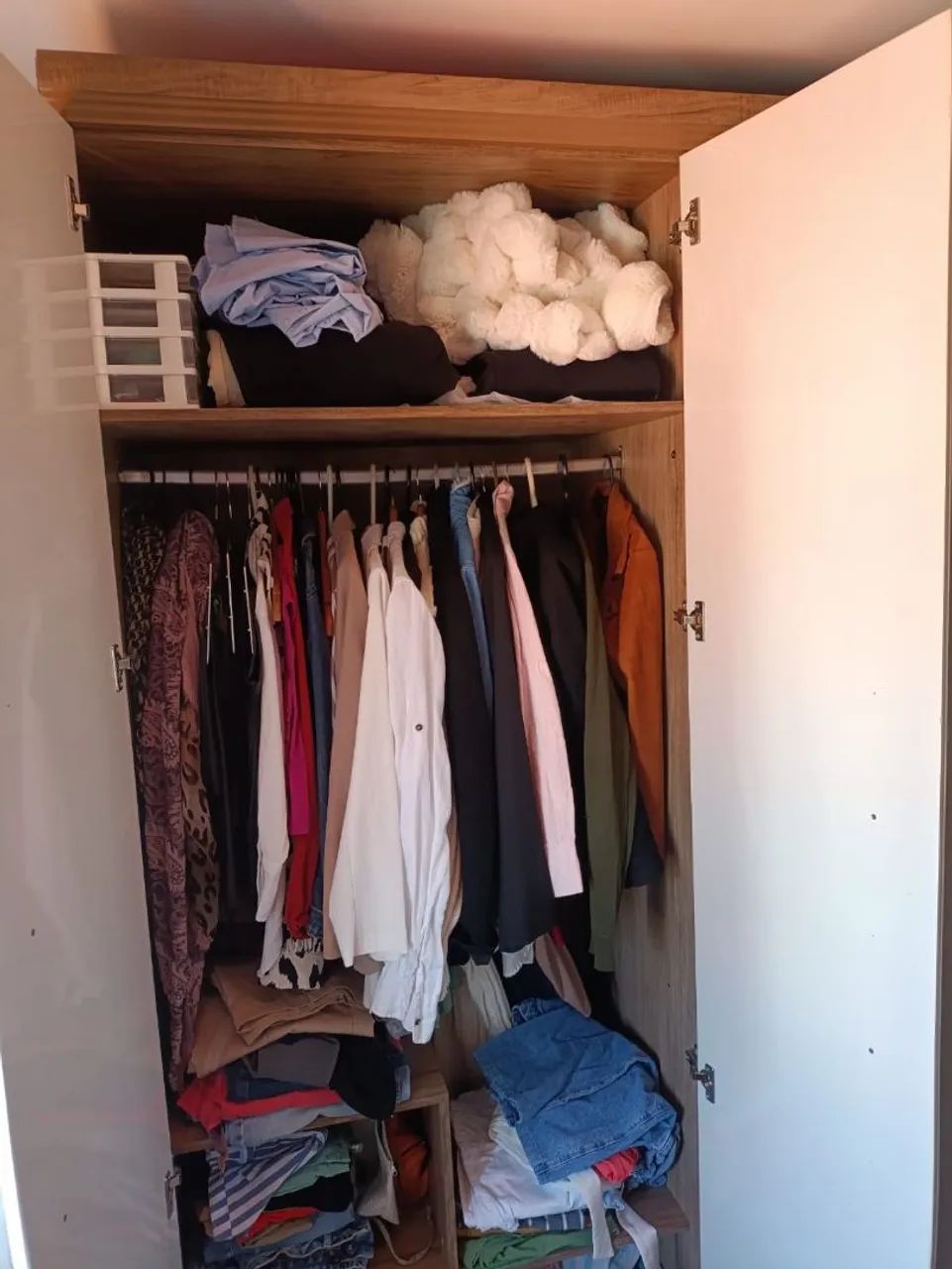 Guarda roupa novo em mdf - Foto 4