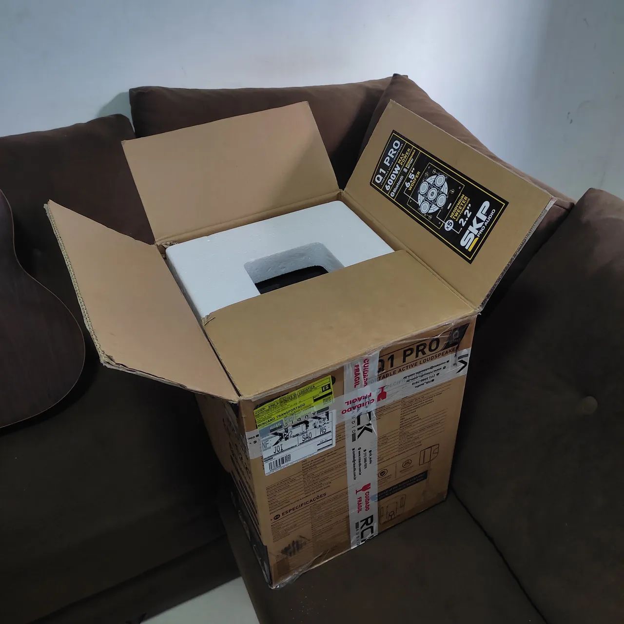 Caixa de som Ativa SKP Q1 PRO 600w - Foto 5