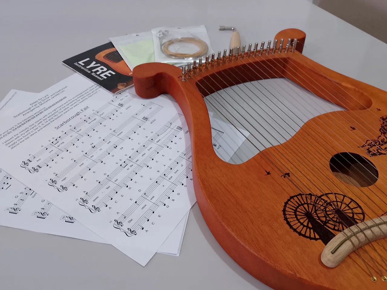 Harpa de Lira 19 Cordas - Foto 4