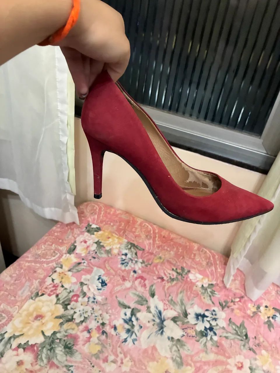 Salto Arezzo vermelho  - Foto 4
