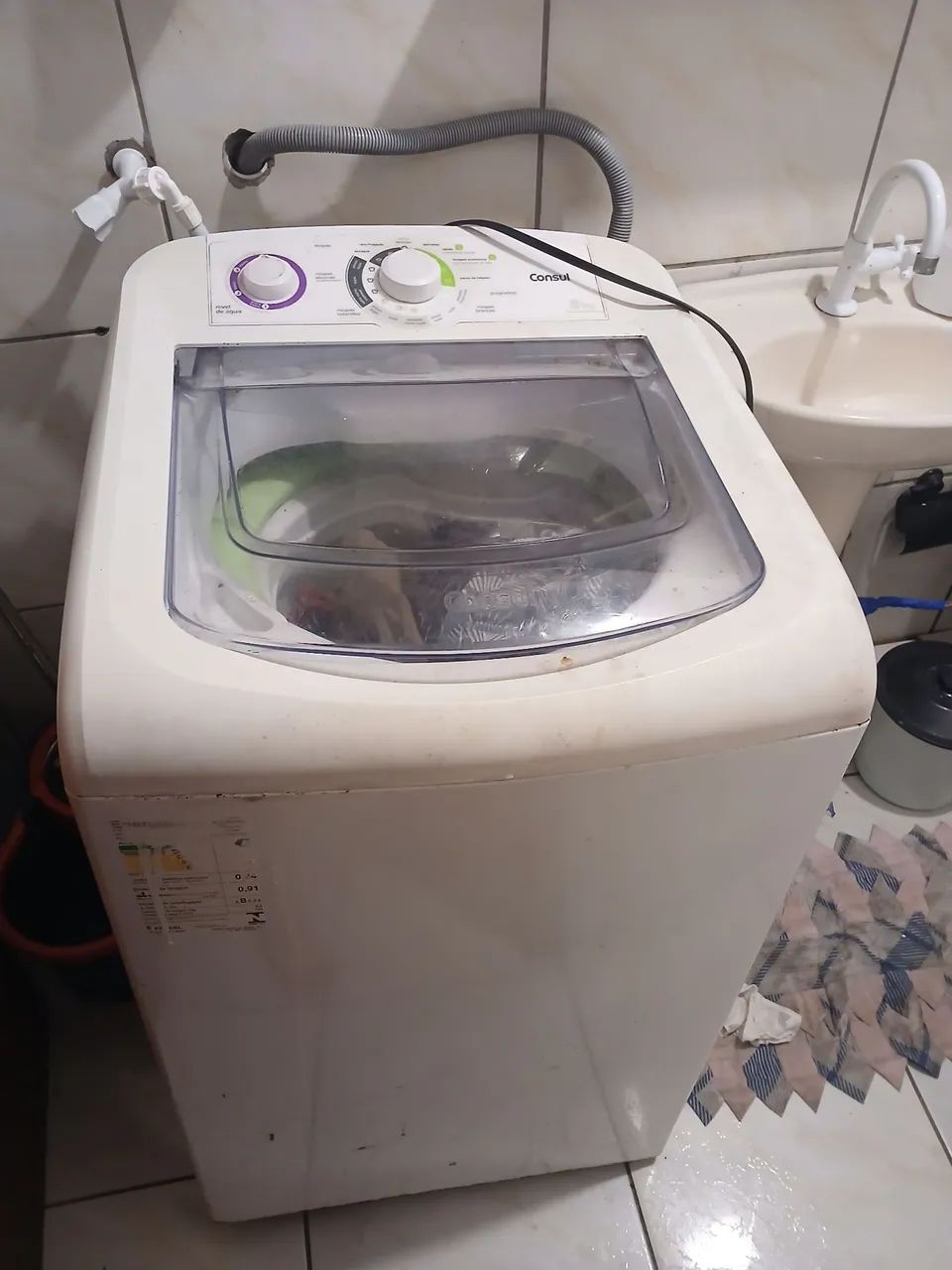 Máquina barata 8 kilos