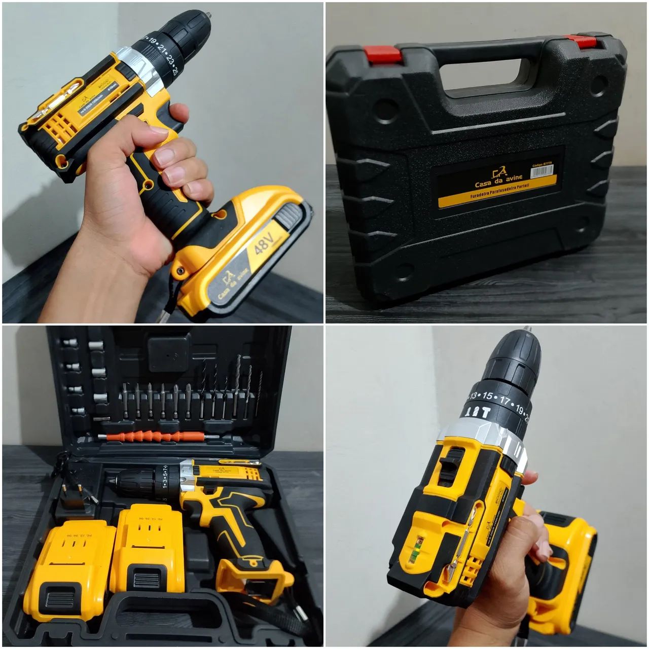 Parafusadeira e Furadeira 48V