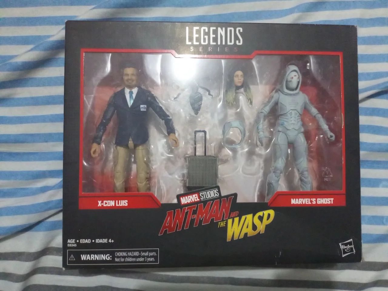 Pack Luiz e fantasma Marvel legends 