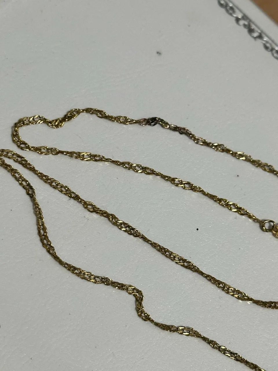 Corrente Singapura em Ouro 18k - 45cm - Foto 5