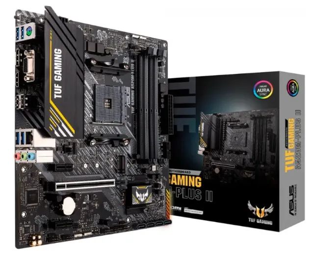 Kit Ryzen 7 5700X + ASUS TUF Gaming A520M - Peças de Hardware