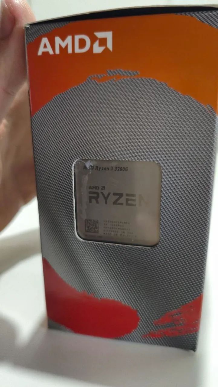Processador cpu Ryzen 3200g com caixa e cooler - Foto 3