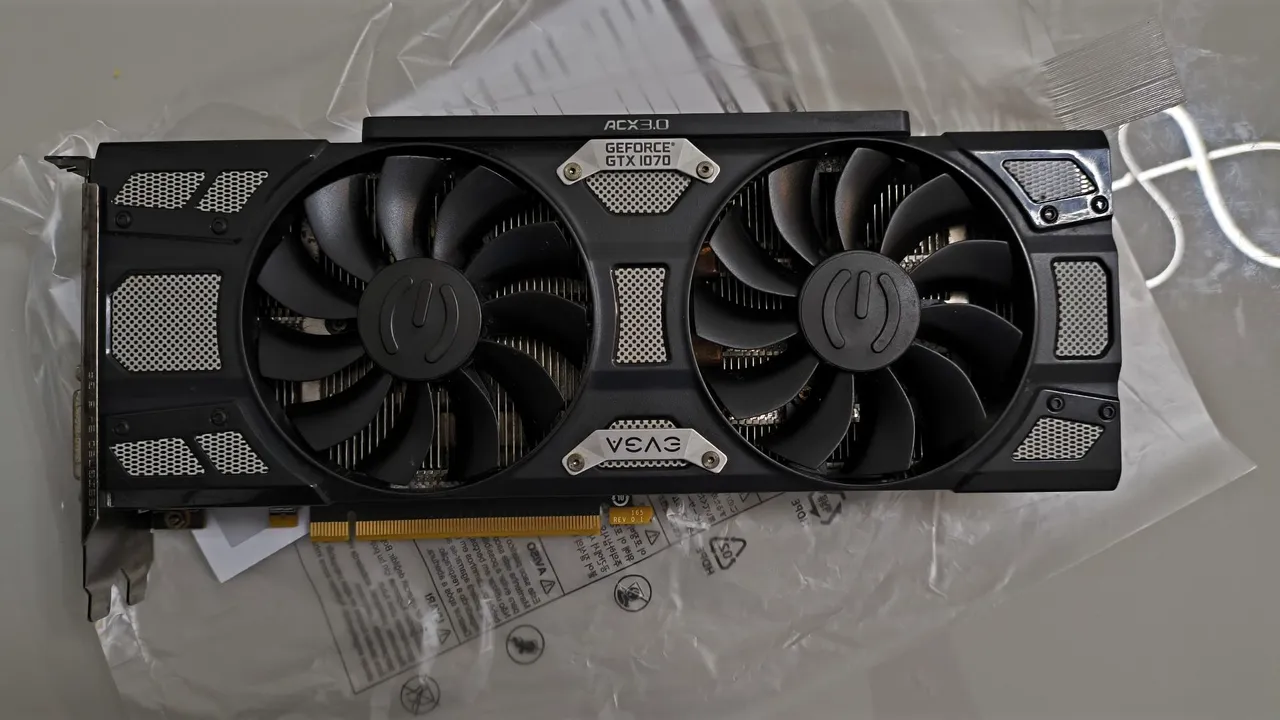 EVGA GeForce GTX1070 SC 8GB【訳あり・ジャンク】 evga gtx 1070 sc