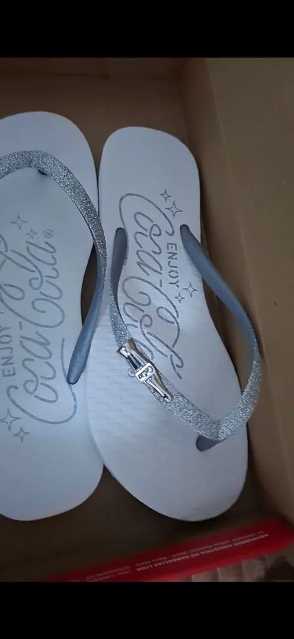 Chinelo da Coca cola - Foto 3