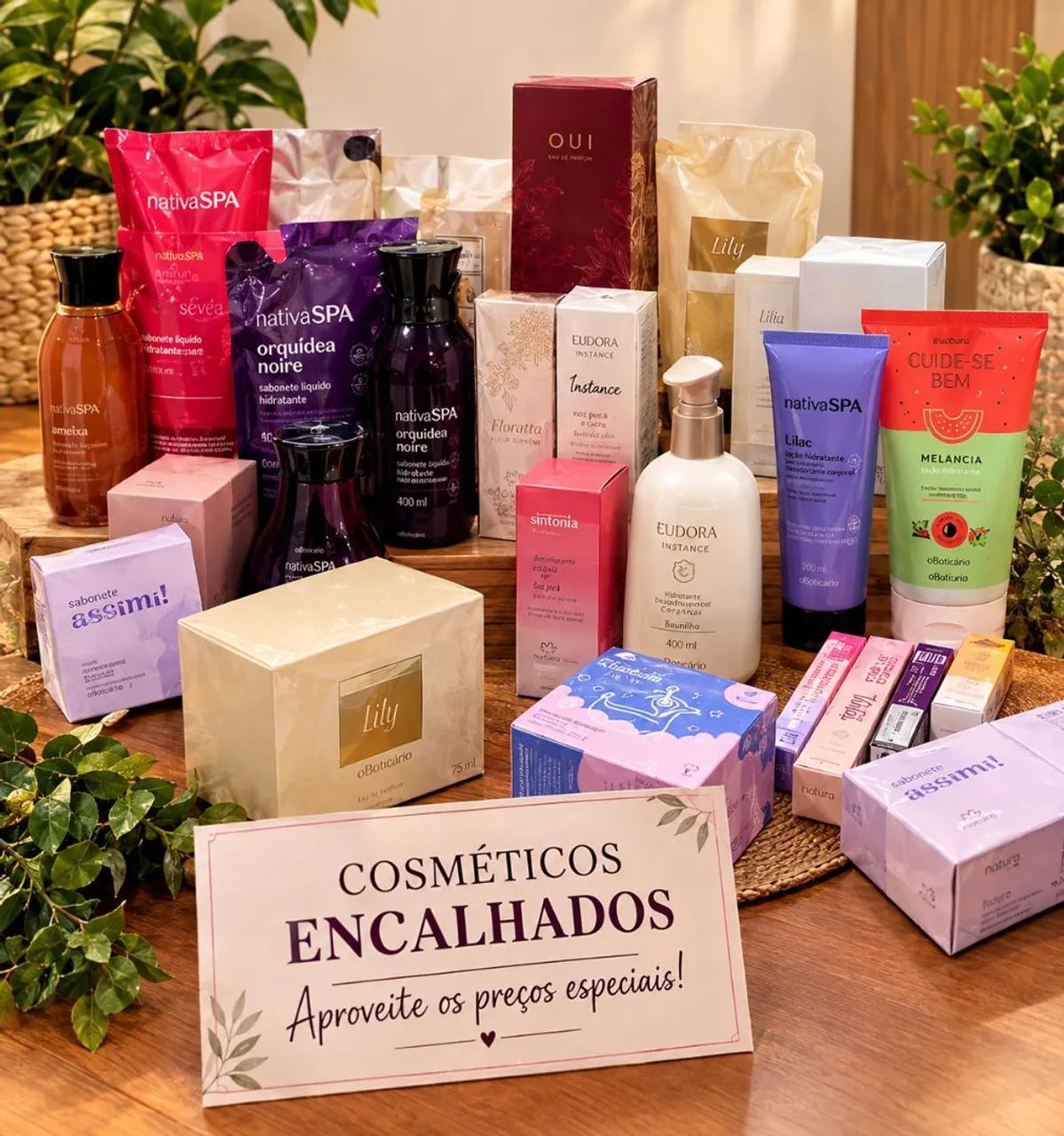 Campanha "me leva!" de Cosméticos 
