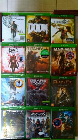Jogos Xbox one lacrados!