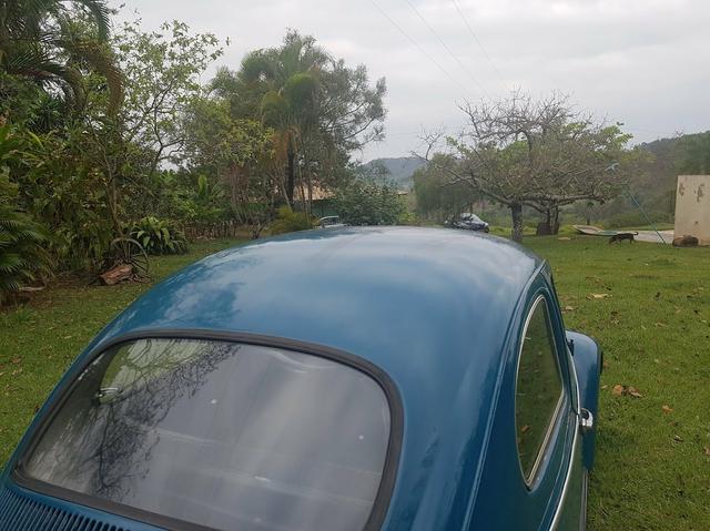 Fusca antigo 65 1965 azul relíquia - Foto 2