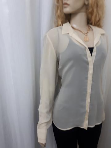 Camisa Creme Anna Kranner