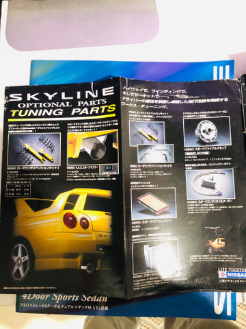 Nissan Skyline GTT catálogo original - Foto 3