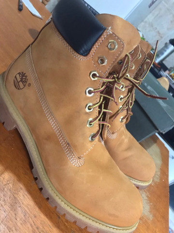 timberland yellow boot 6in