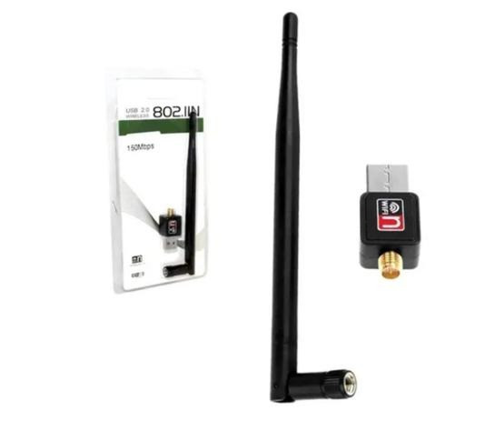 Antena Wi-fi Adaptador Wireless 1200mb/s Usb Pc Notebook - Foto 4
