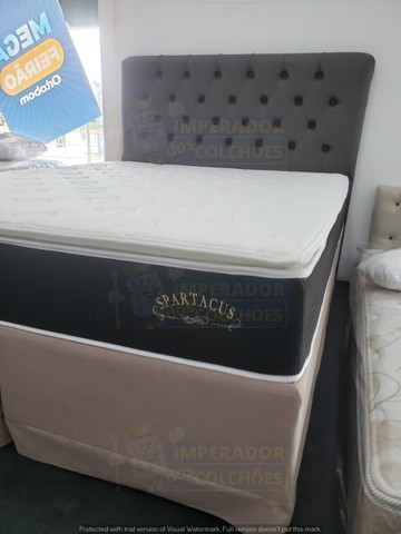Colchão Euro Pillow Plumatex + Base - Móveis - Setor Marabá, Goiânia  1004903777 | OLX
