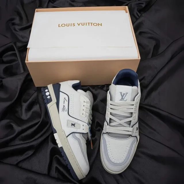 Louis Vuitton Trainer "Navy Blue" - Foto 5