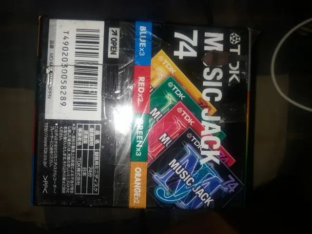 Mini Disc Pacote Lacrado 65745819315329122