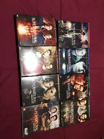 Coleção DVD Supernatural 1ª até 8ª temporada - Foto 3