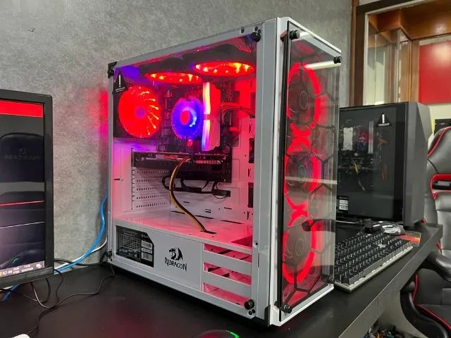 PC Gamer Ryzen 5 | 16 GBs | SSD 512 GBs | RX 580 (Novo c/ Garantia) Loja Gorilla Tech