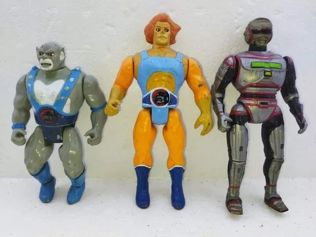 Boneco Lion Thundercats Glasslite Anos 80