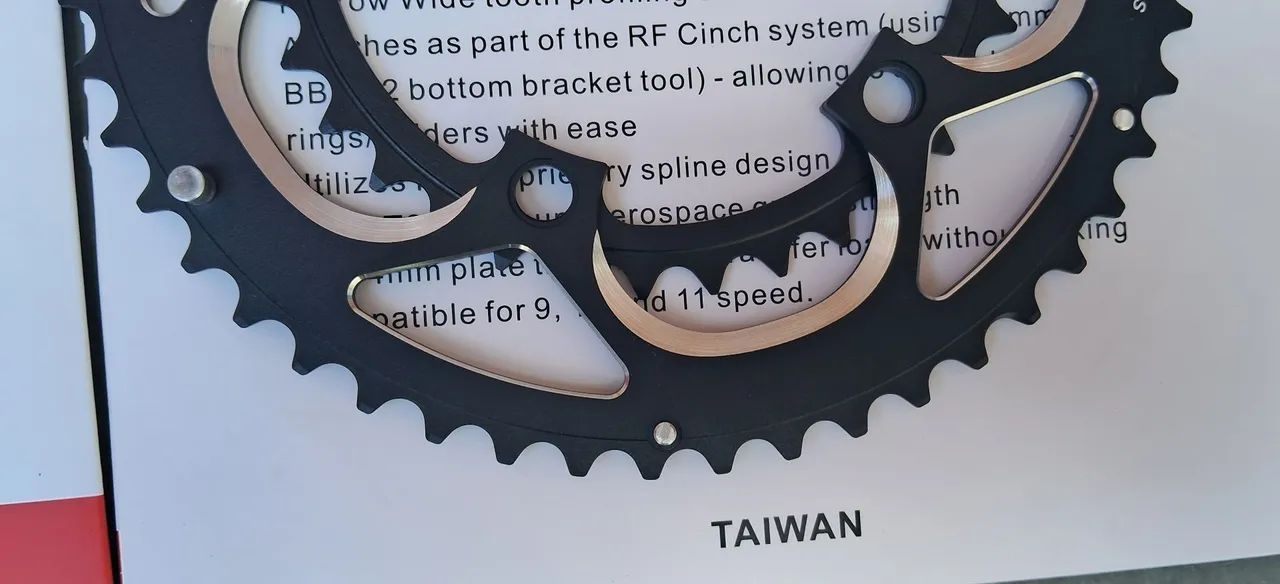 Coroa speed gravel 50/34 110bcd - Foto 2