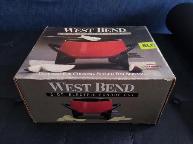 Conjunto Fondue West Bend Vermelho 14 cm x 30 cm x 20 cm - Foto 3