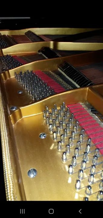 Piano de cauda Essenfelder meia cauda Yamaha gb1 Steinway imbuia Fritz Dobbert - Foto 4
