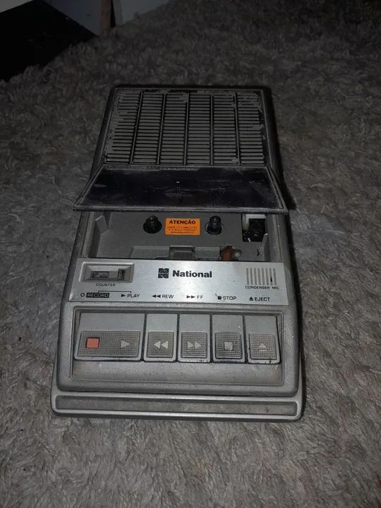 Gravador de Cassete National