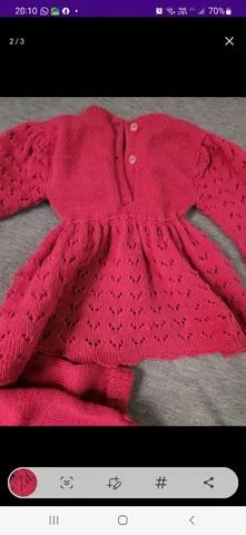 Conjunto de linha rosa P. - Foto 2