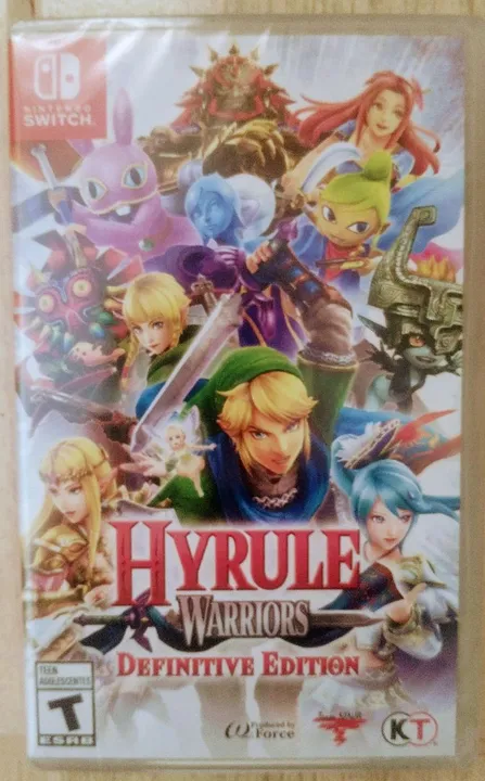 Jogo Hyrule Warriors Definitive Edition Nintendo Switch Físico Lacrado