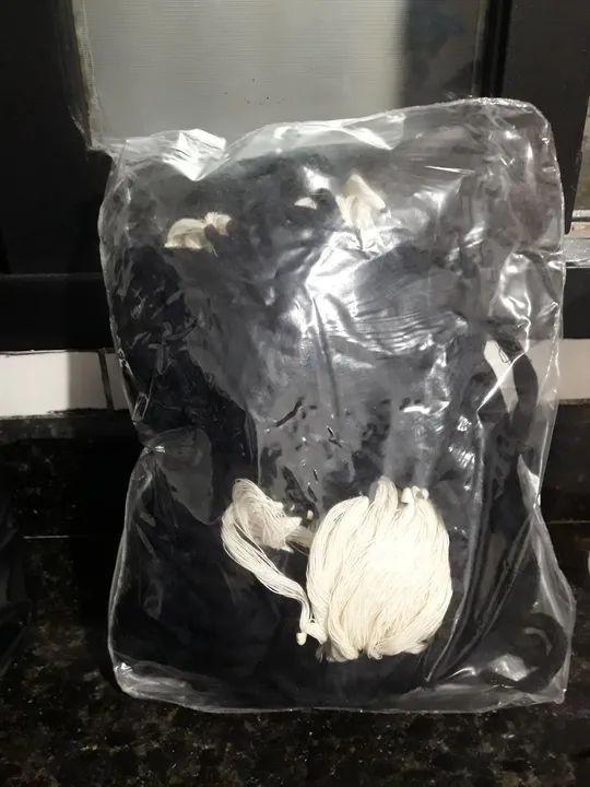 Rede de macramê para decoração - Foto 2