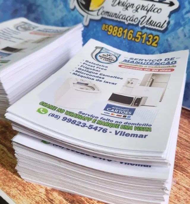1,000 Flyers at R$ 90.00 each for only R$ 70.00