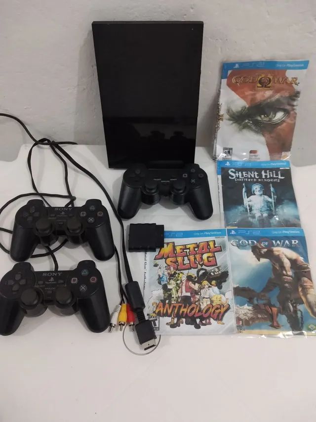 Console PlayStation 2 Preto - Sony Destravado (Tudo Original, playstation 2  